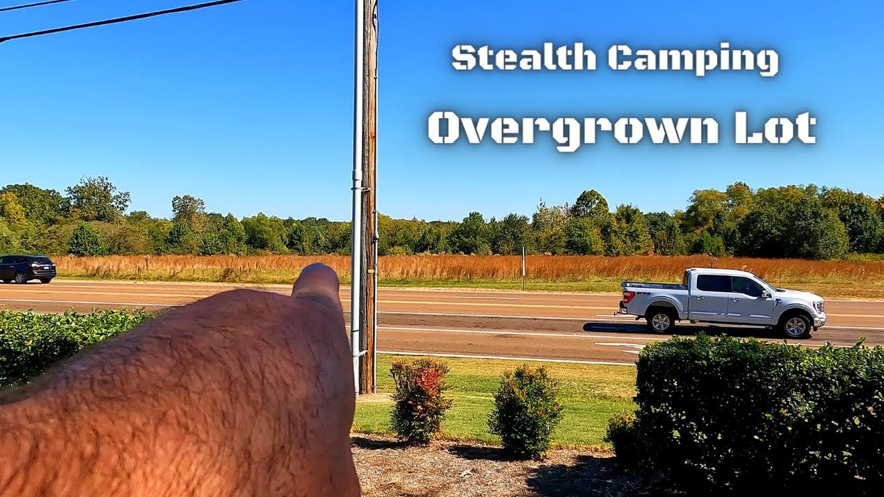 Stealth Camping #1.5 Overgrown Corner Lot