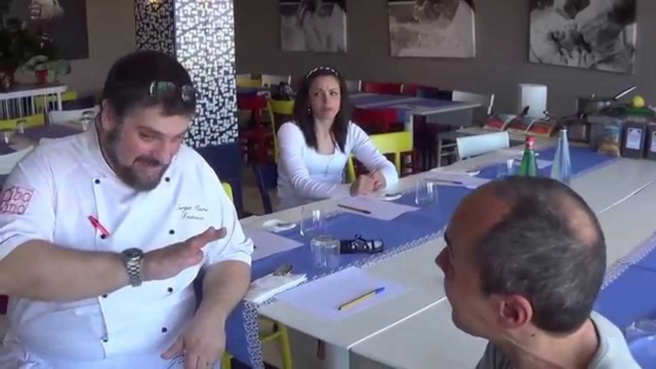 Carlo incontra il grande chef SERGIO MARIA TEUTONICO