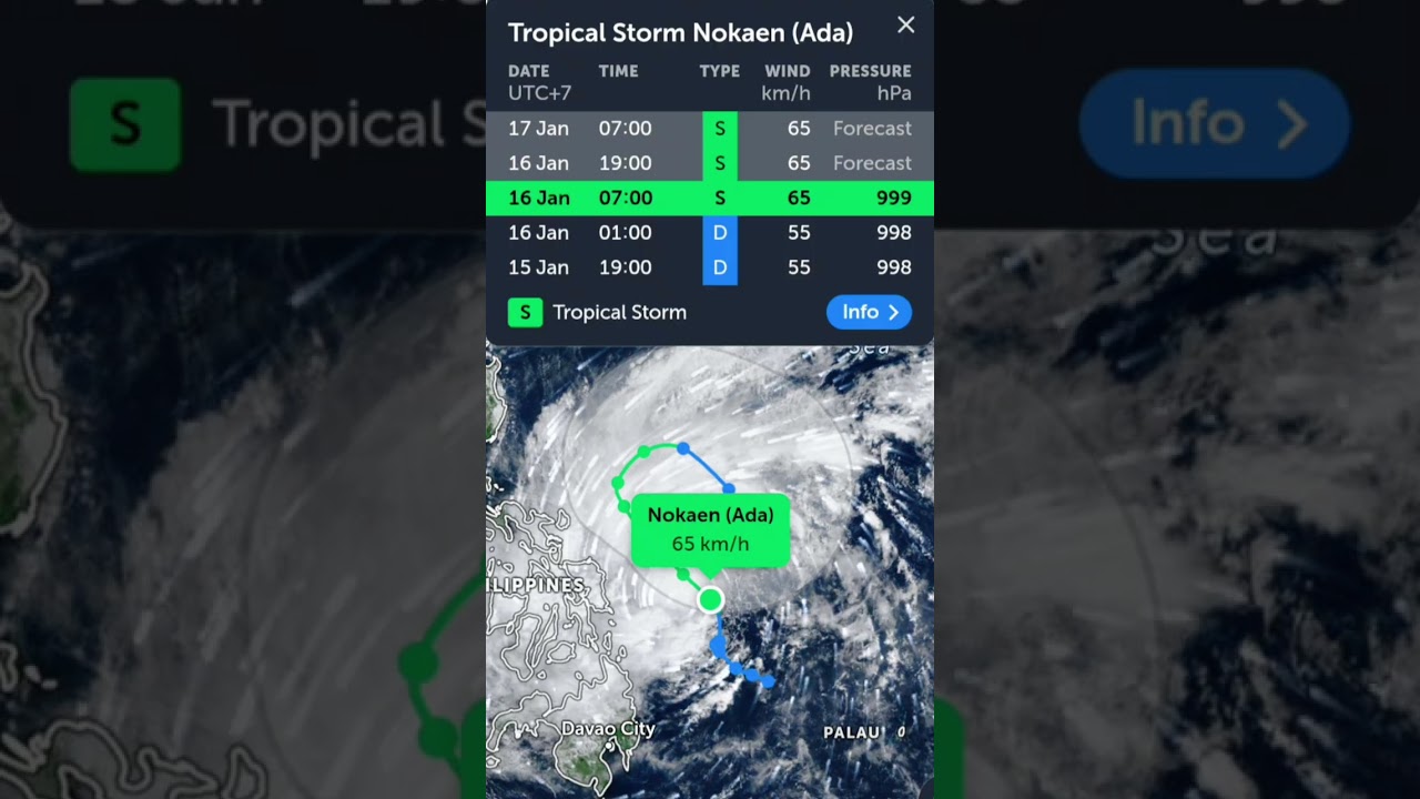 Badai Tropis Nokaen (Ada) 2026. 