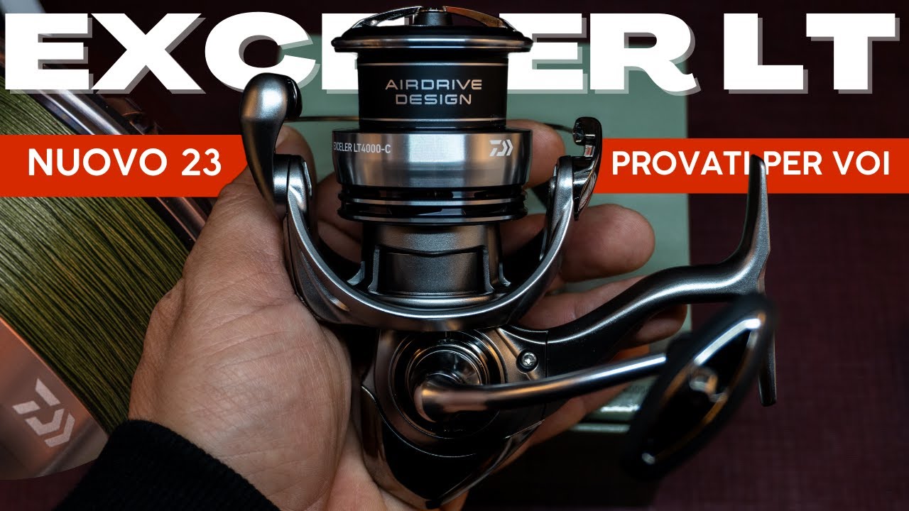 NUOVO DAIWA EXCELER LT - Unboxing Tecnologie Caratteristiche - combo FREASM EVO SPINNING