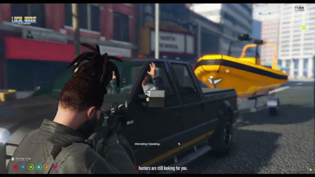 Local Grove RP: Lamonte got a new Clio,  CRAZIEST getaway!!!!!. ( #fivem #gtaRp @NPConAPC  )