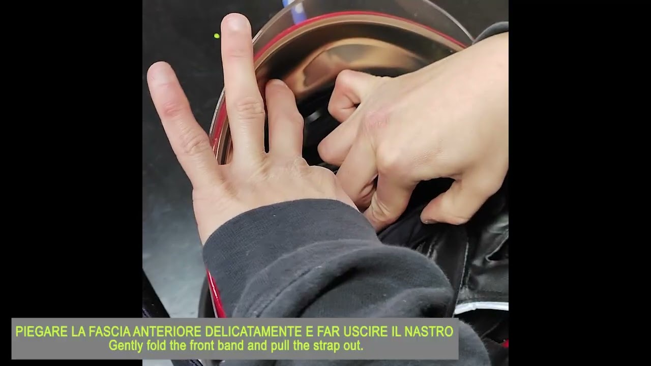 Montaggio e Smontaggio paranuca olandese VFR-EVO