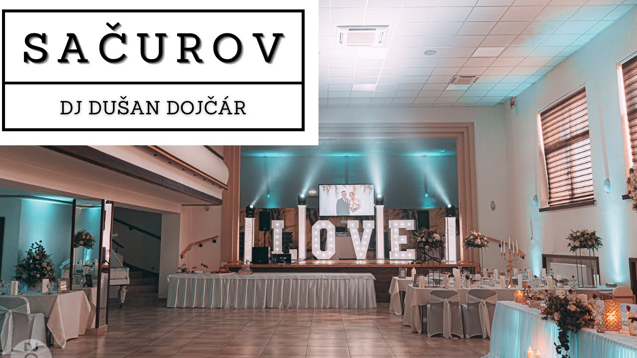 Svadba kultúrny dom Sačurov