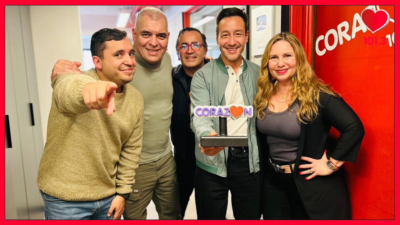 EN VIVO 🔴 ¡Visita internacional en la 101.3! Luciano Pereyra llega a tu #RadioCorazón ❤️
