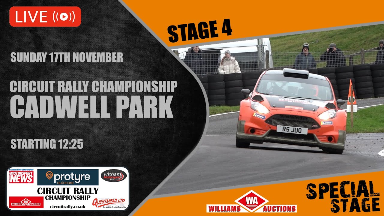 Circuit Rally Championship 24/25 Round 2 - Cadwell Park - Stage 4