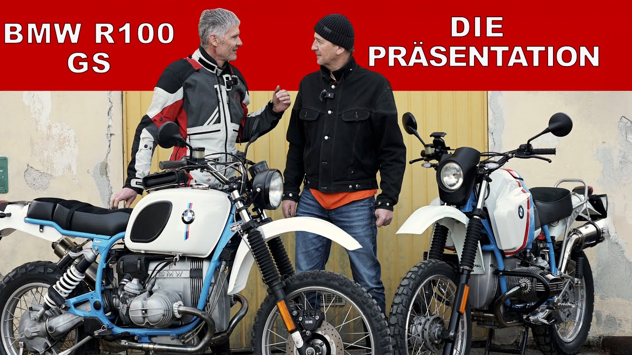 BMW R100 Präsentation