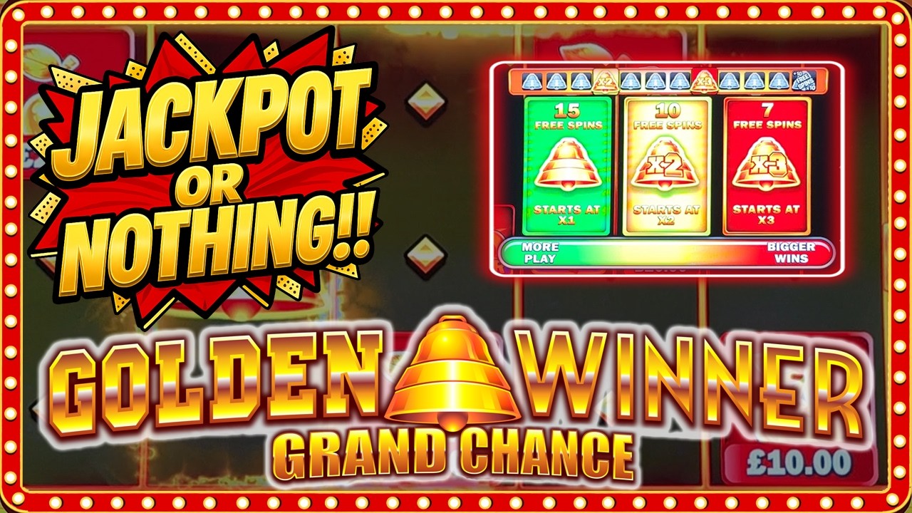 Jackpot or Nothing! Golden Winner Grand Chance 🔔