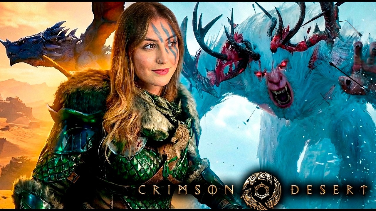🔴 VICIEI! Crimson Desert: Novo jogo de aventura com mundo aberto Ep02
