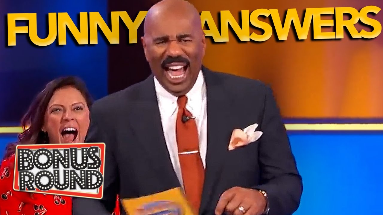 FUNNIEST & DUMBEST Answers On Family Feud With Steve Harvey