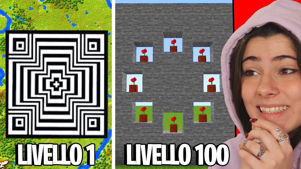 50 ILLUSIONI OTTICHE DI MINECRAFT PAZZESCHE!