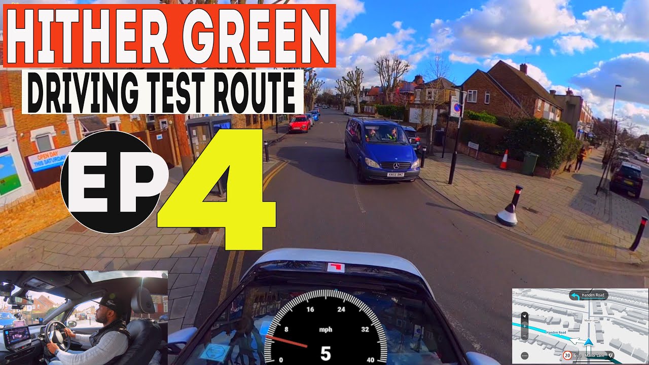 Hither Green Driving Test Route EP4 14:15PM(With commentary) #HITHERGREENTESTROUTE #DRIVINGTESTVIDEO