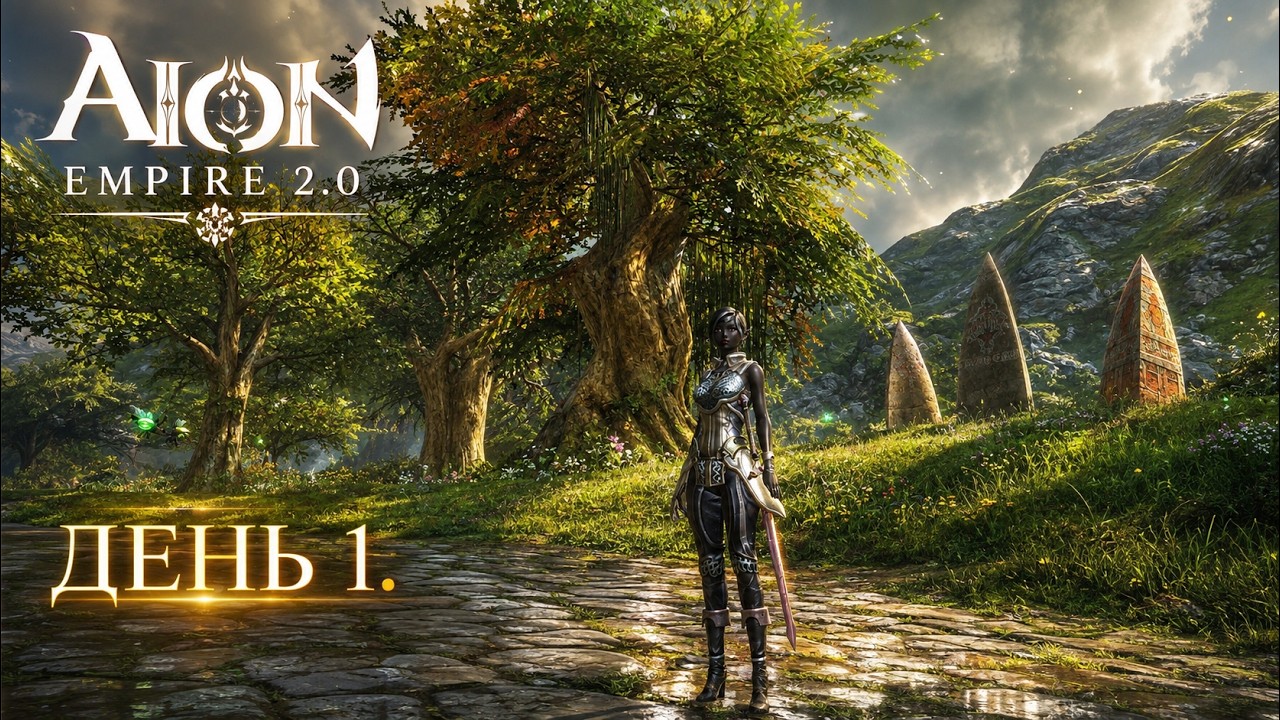 Aion Empire 2.0 - День 1 (прокачка с 1 лвла)