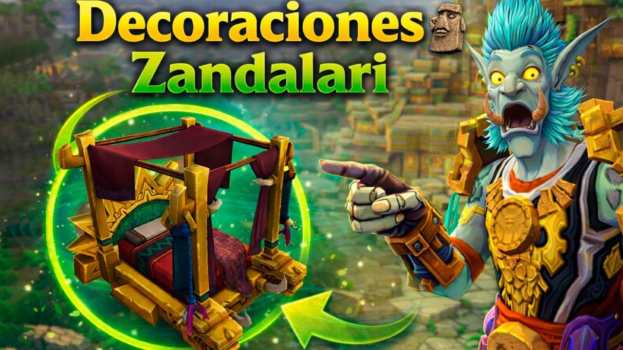 Guía FÁCIL: Estas decoraciones Zandalari CAMBIAN tu Housing 🗿 | WoW.