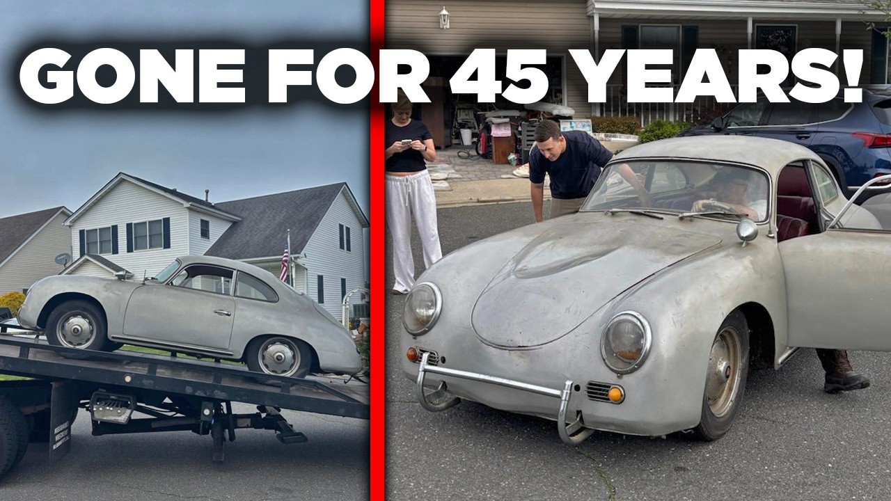 Мне потребовалось десять лет, чтобы купить этот найденный в сарае Porsche!