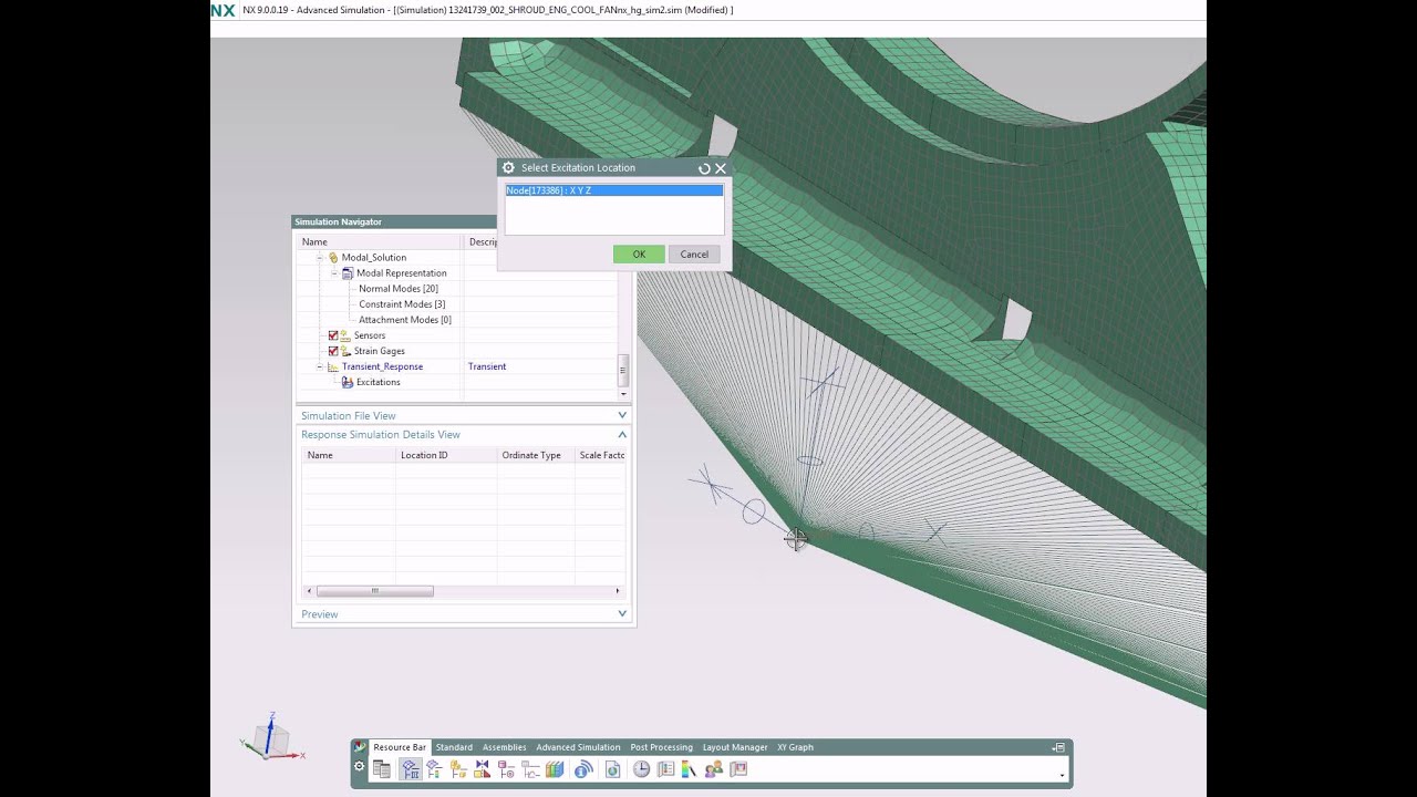 NX 9 - Advanced Durability (via NX Response Simulation)