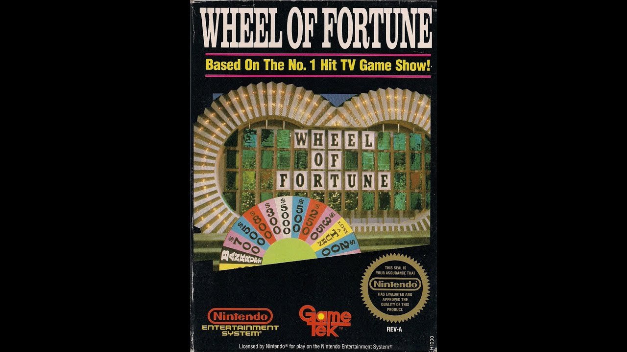 NES Wheel of Fortune 8th Run Game #1