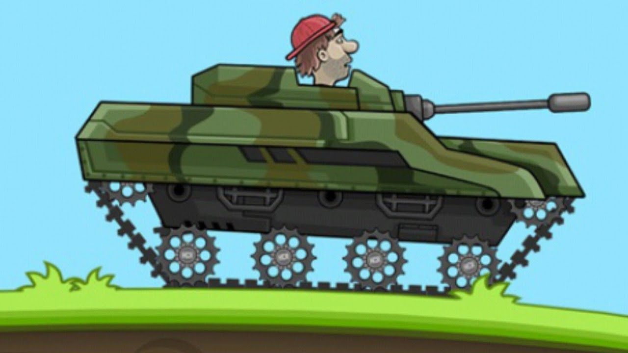 Hill climb racing.Tanque 😀