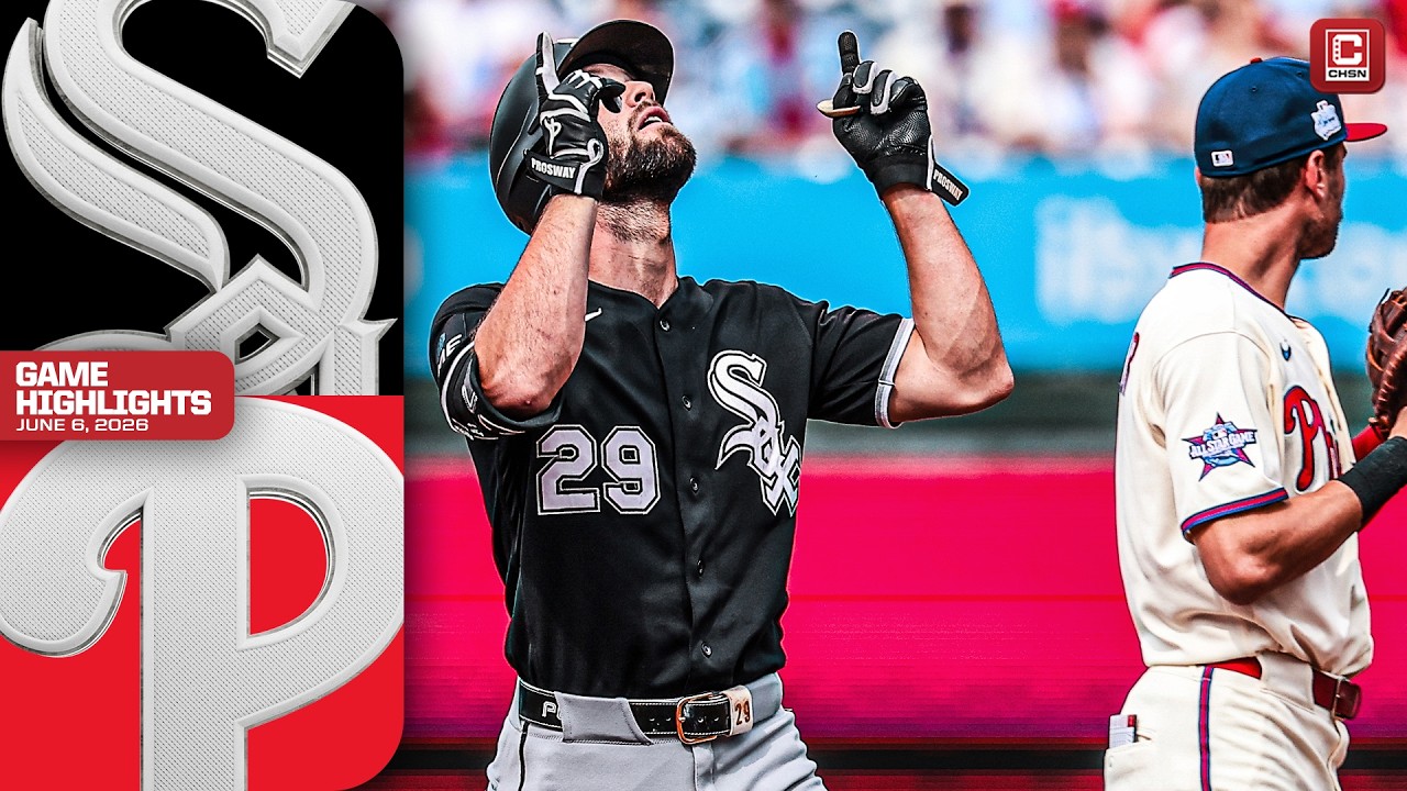 Chicago White Sox против Philadelphia Phillies (06.06.26) | Лучшие моменты игры | CHSN White Sox