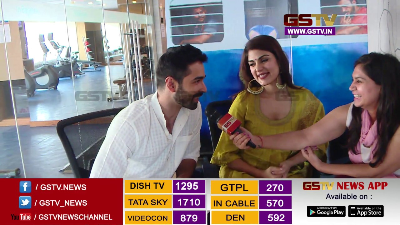 Rhea Chakraborty & Varun Mitra about Jalebi with GSTV
