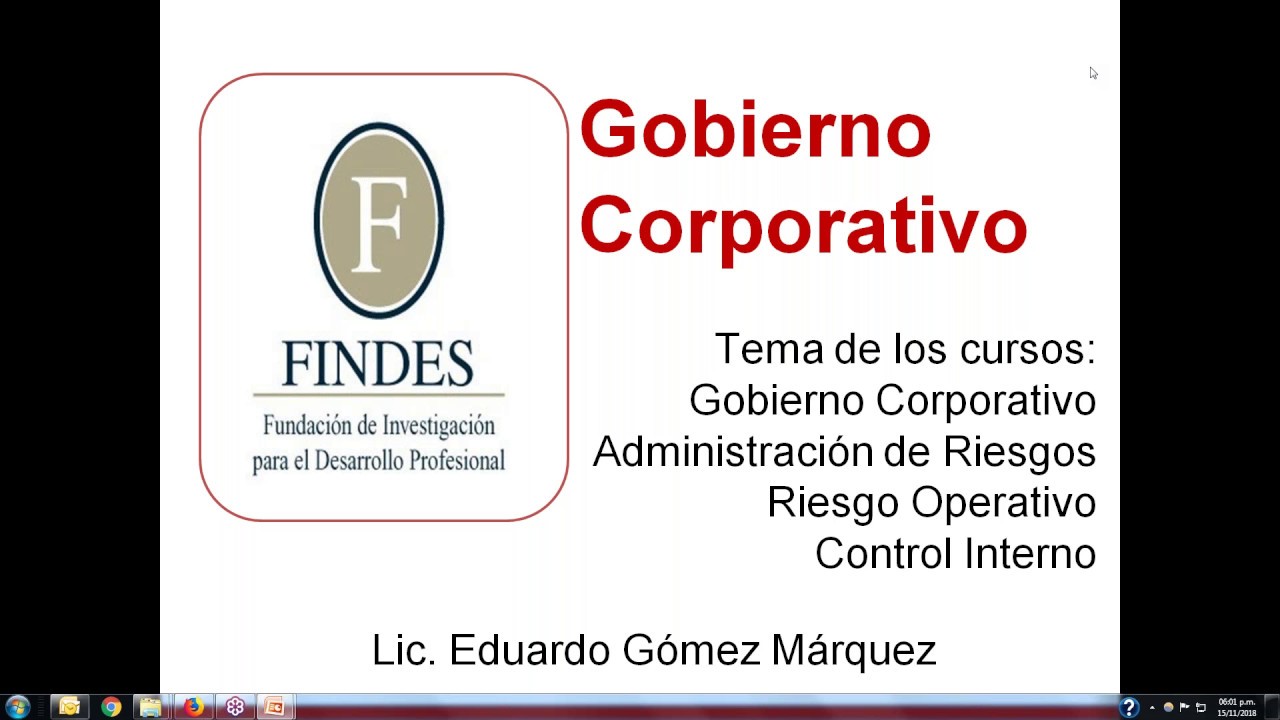 ¿Cuáles son los principales componentes para un gobierno corporativo?