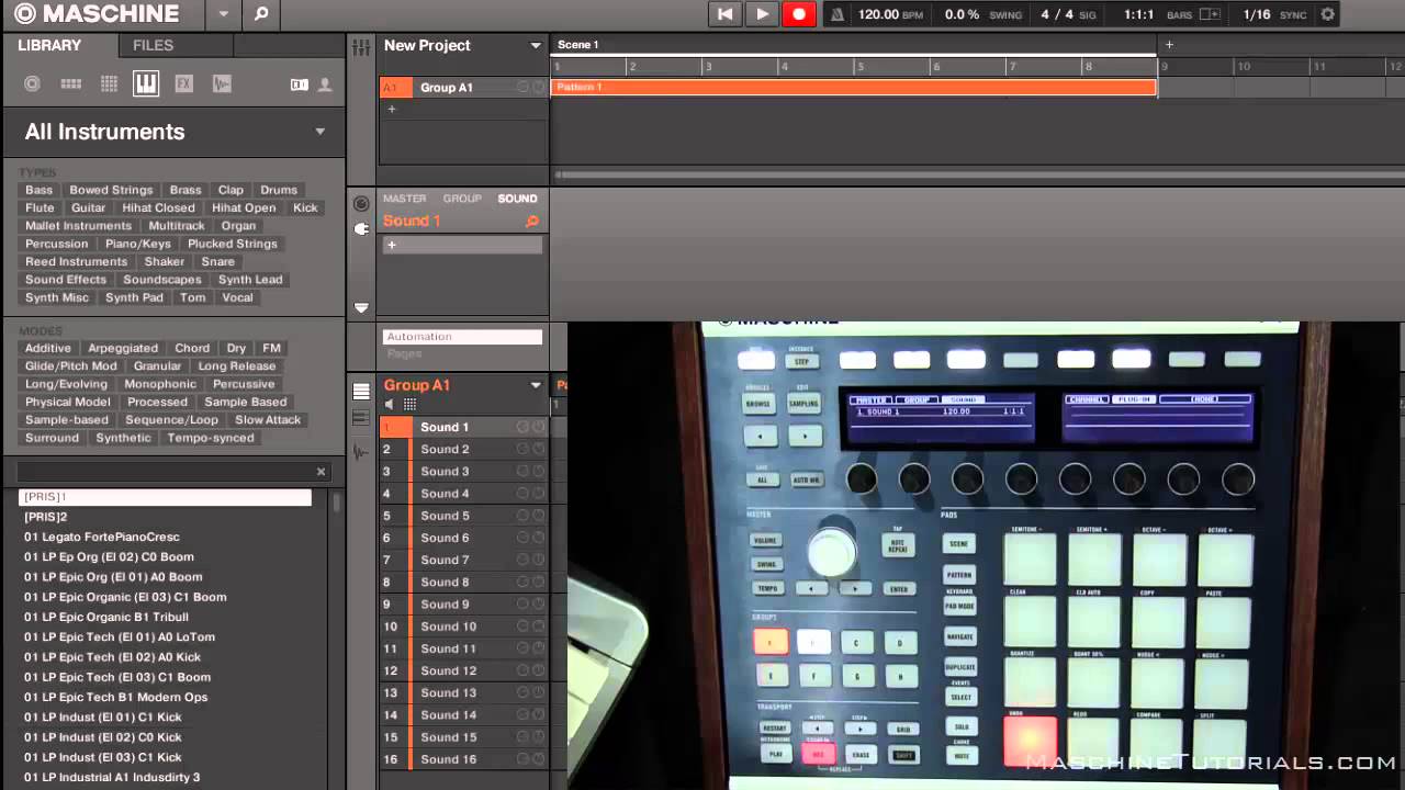 Maschine 2.0 How to create new patterns quickly using quick record mode