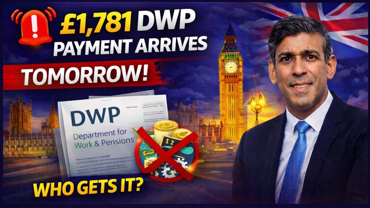 🚨 &pound;1,781 DWP Payment Arrives TOMORROW &mdash; Who Gets It? | UK Seniors