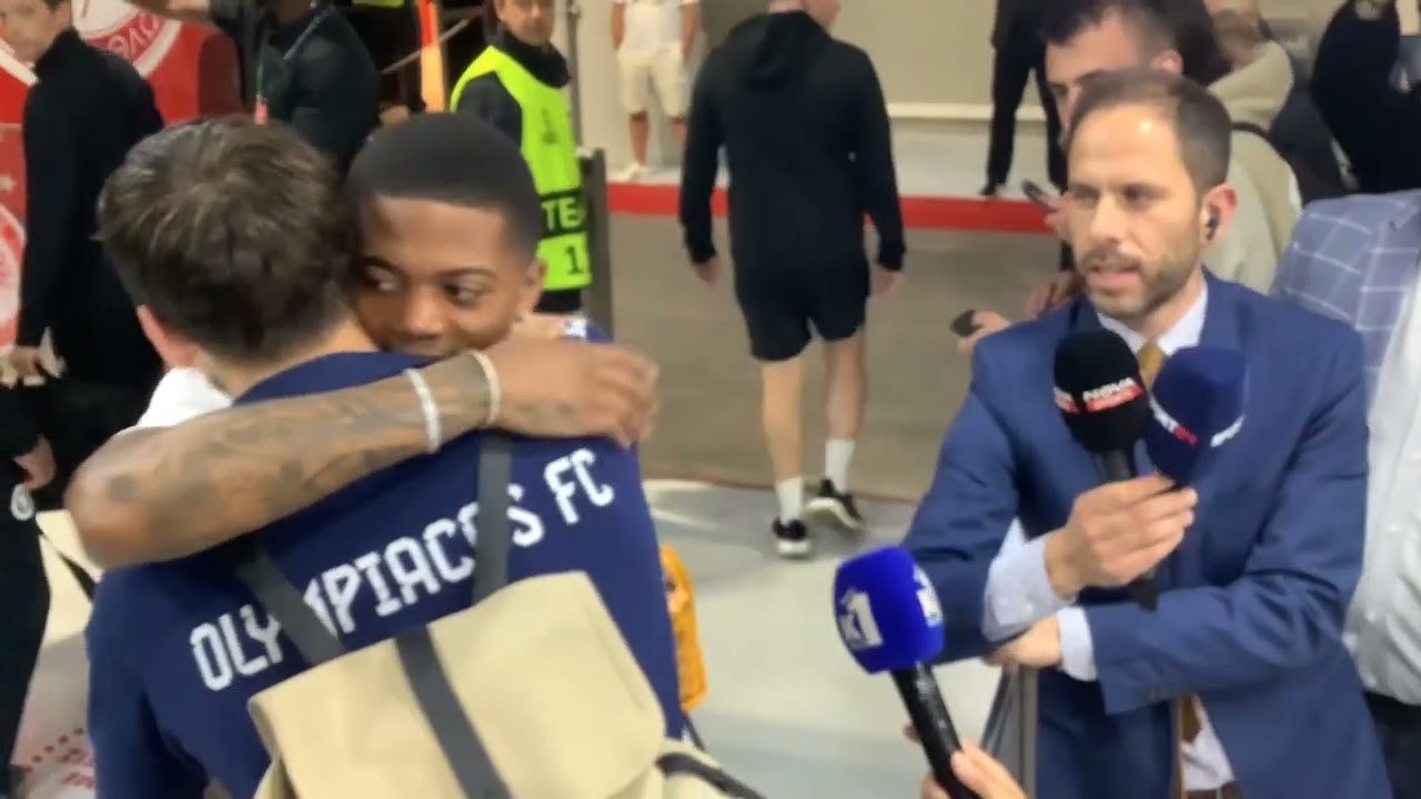 Οι δηλωσεις του Παναγιώτη Ρετσου …διακοπτοναι από τον πρώην συμπαικτη του, Leon Bailey!