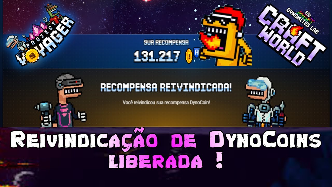 CRAFT WORLD &ndash; Reivindique seus DynoCoins AGORA! Tutorial Passo a Passo!