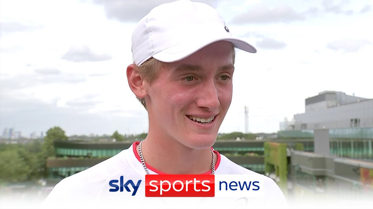 Henry Searle on becoming the first Brit to win the Wimbledon boys' singles title in 61 years