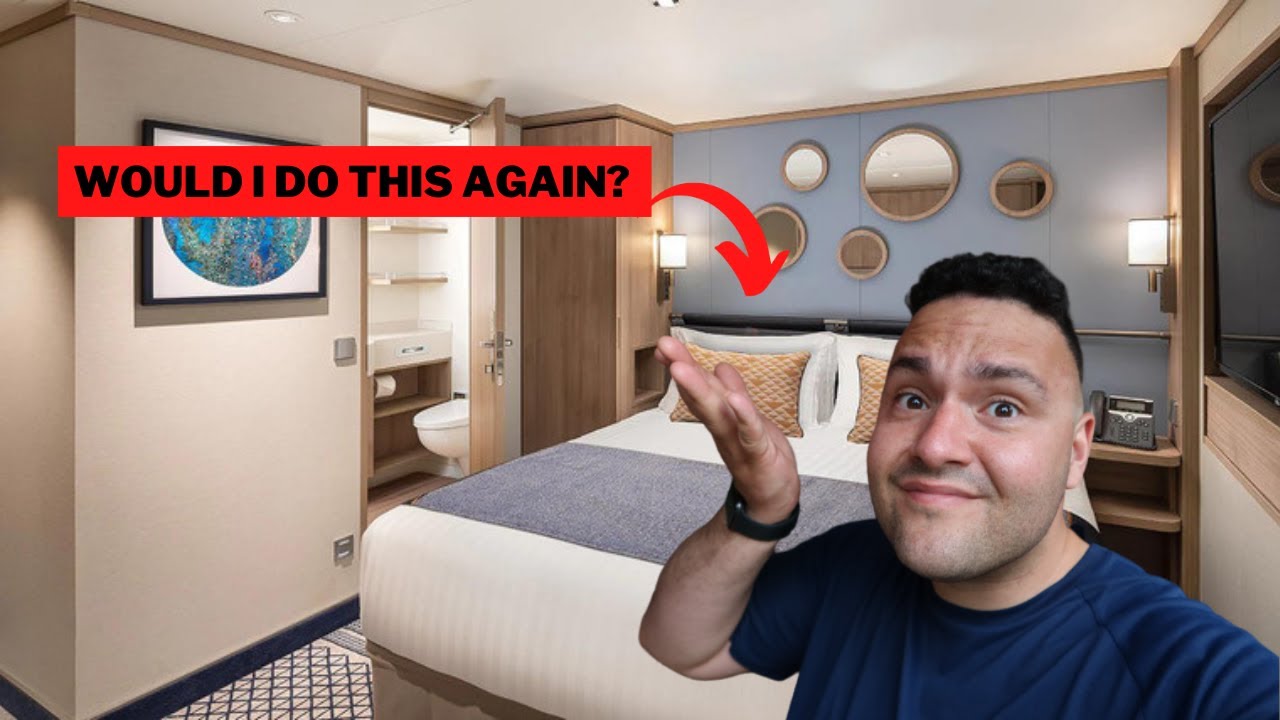 P&O ARVIA INSIDE CABIN REVIEW AND TOUR