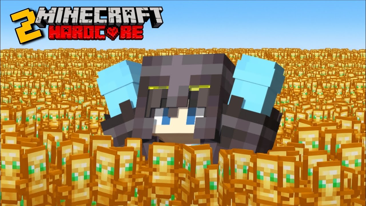 I Build an Perfect Totem Farm in Minecraft Hardcore (EP-2)