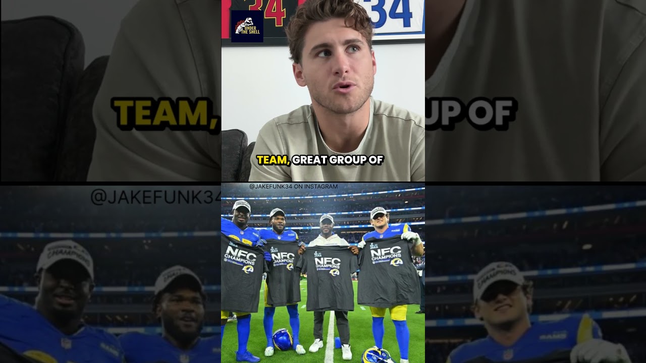 Jake Funk is a ROOKIE SUPER BOWL CHAMPION