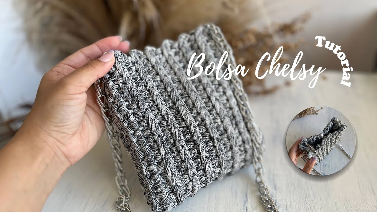 Bolsa Chelsy | Bolsa de Crochê Passo a Passo | por: @artfioscrochet