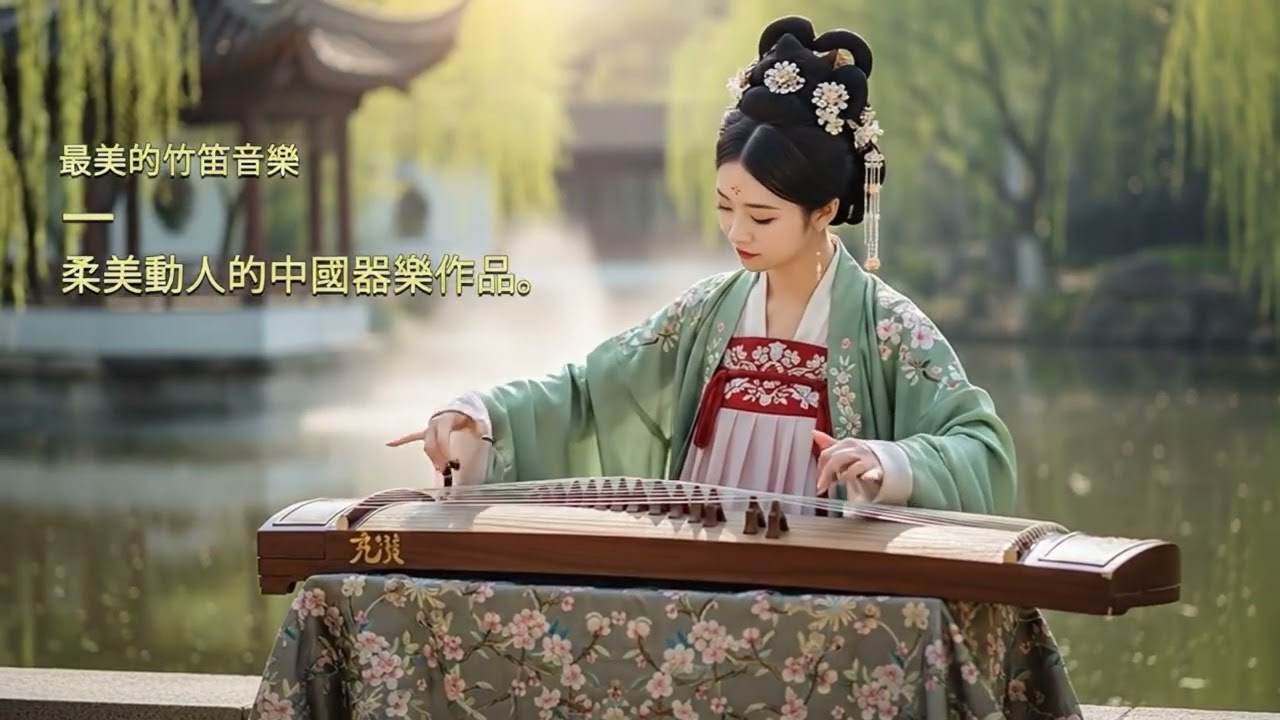 Beautiful Chinese Relaxing Music, Traditional Chinese Music, Zither ensemble