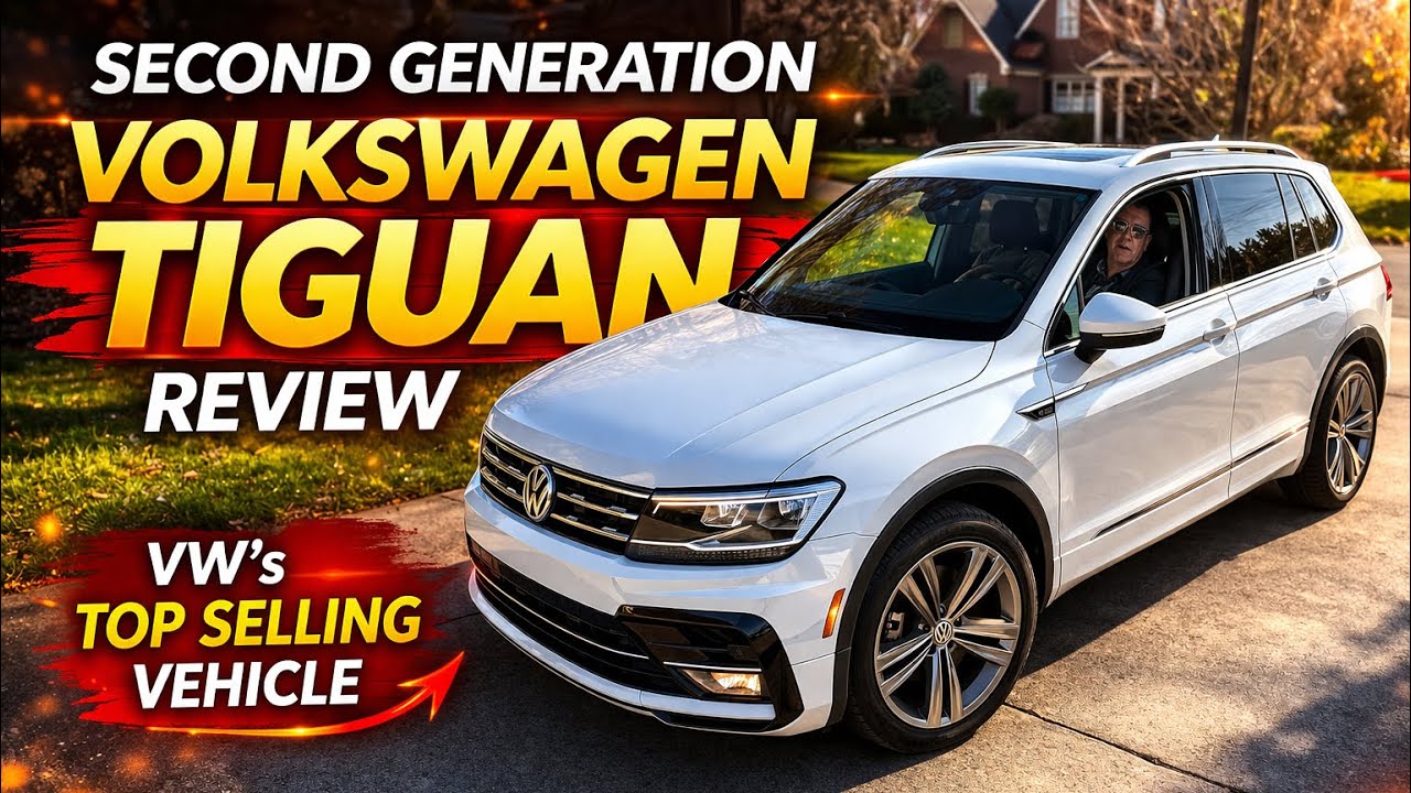 Volkswagen's Top Selling Vehicle -- Second Generation Volkswagen Tiguan Review and Test Drive