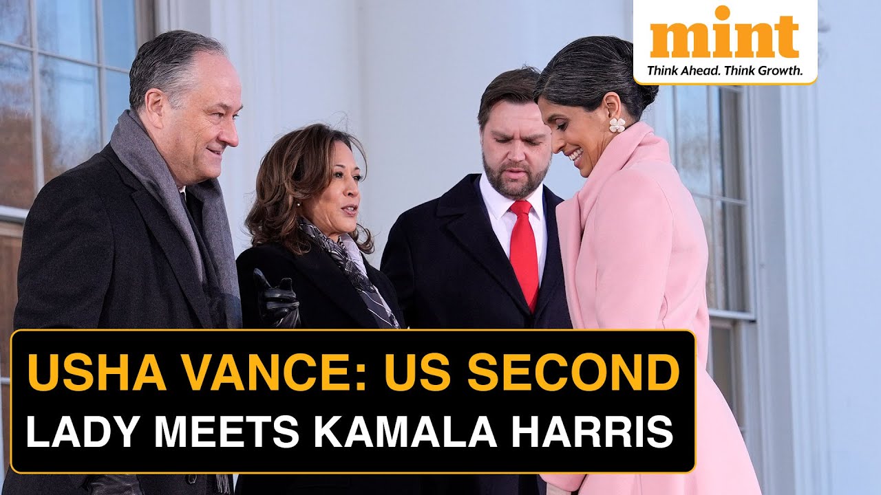 When Kamala Harris Hosted America's First Indian-Origin Second Lady Usha Vance At The White House