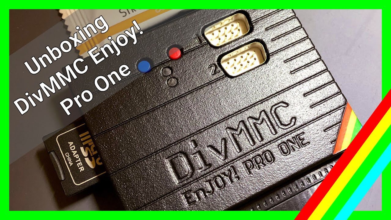 Unboxing - DivMMC Enjoy! Pro One by ByteDelight
