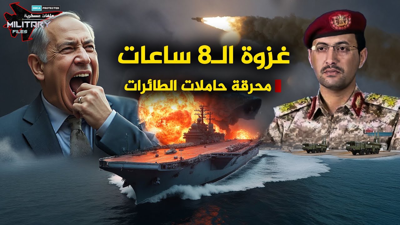 كادت أن تُغرق حاملة الطائرات الامريكية | مُجنحات ابو اليمن و غزوة الـ8 ساعات