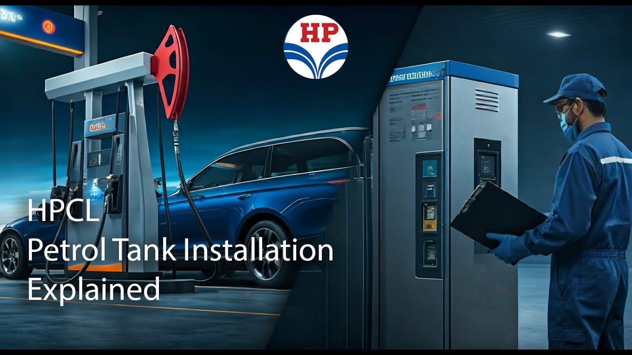 HOW TO INSTALL PETROL TANK AT PETROL  PUMP (STATION) PROCESS EXPLAINED FOR HPCL