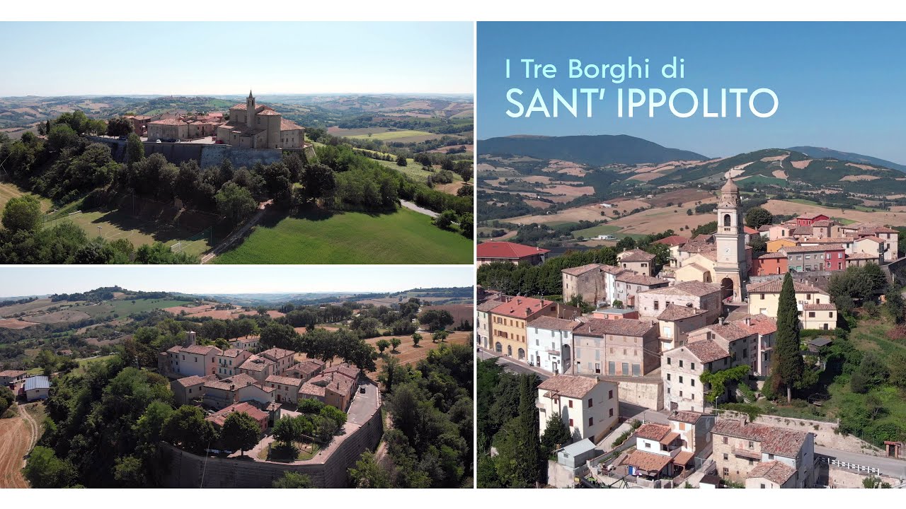 Borghi delle Marche   TRE BORGHI DI SANT' IPPOLITO   (PU)