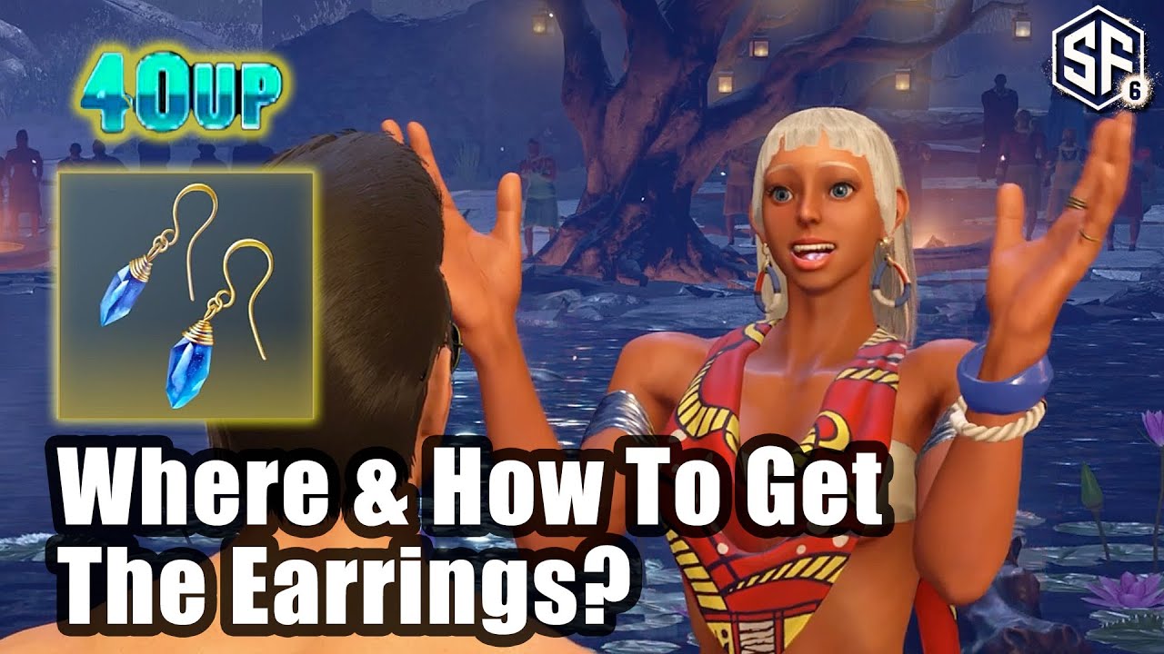 (Free Outfit 2) Where & How To Get The Earring? Elena's Best Gift ~ Street Fighter 6