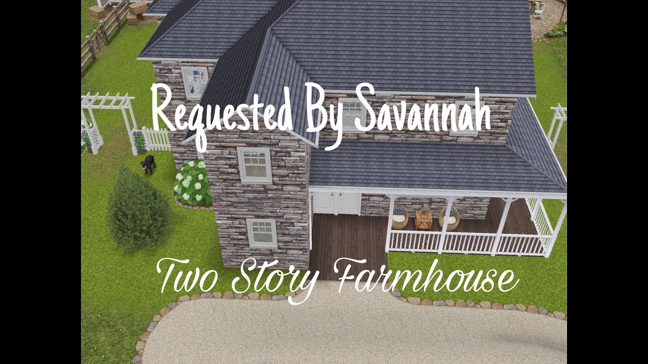 Sims Freeplay ~ Two Story Family Farmhouse {Subscriber Request} 💕⭐️
