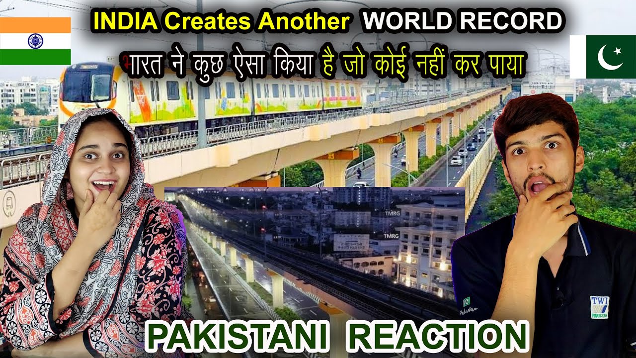 Pakistani Reaction INDIA Creates Another WORLD RECORD for Building LONGEST DOUBLE-DECKER FLYOVER
