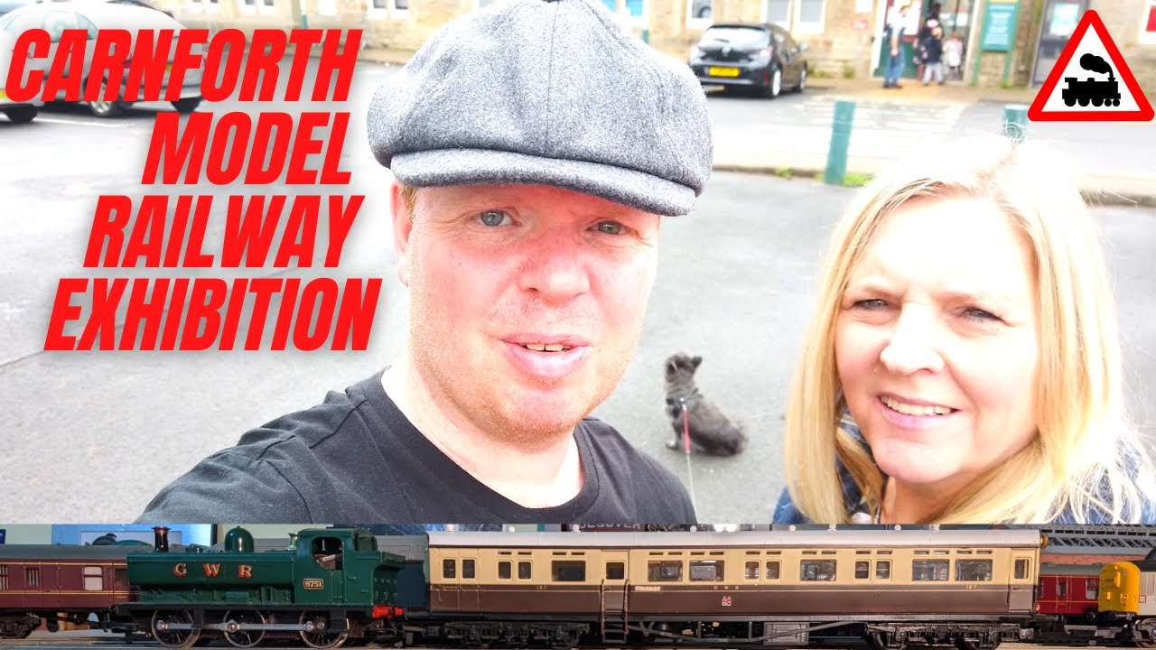 Carnforth Model Railway Exhibition 2021 + A Real Steam Train!