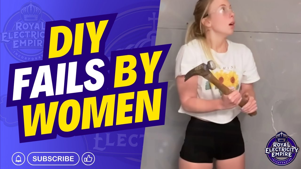 DIY Fails by Women 😂🛠️ | Hilarious Home Project Mishaps 🔥