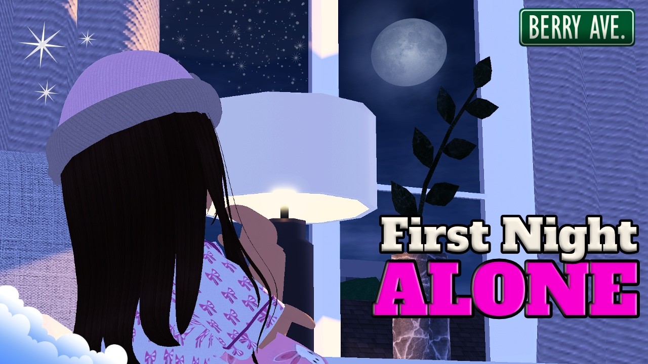 Первая ночь в моем новом доме + Поход за продуктами 🛒 | Озвучено | Видеоблог Berry Avenue RP, эпи...