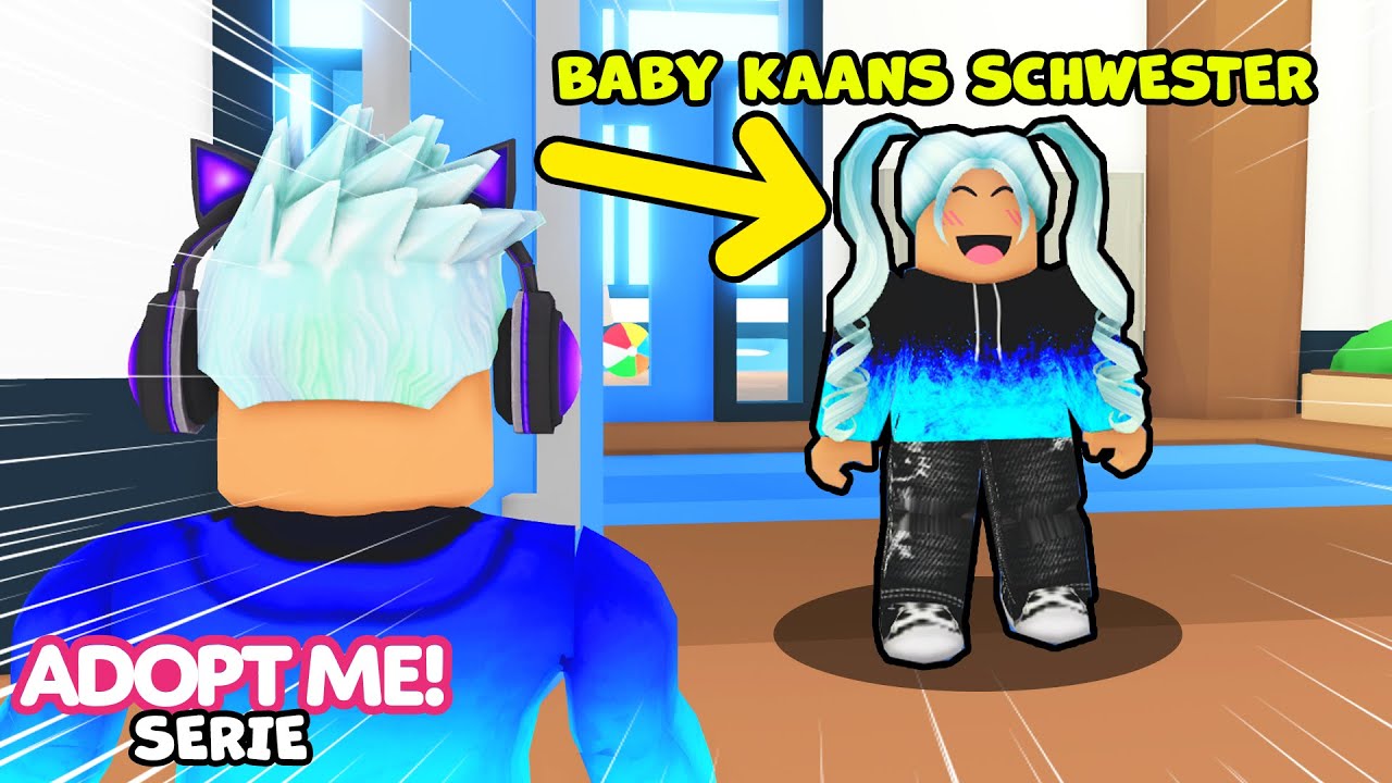 BABY KAAN HAT EINE SCHWESTER! Warum hat Mama Dania nichts erzählt? Roblox Adopt Me Serie Deutsch