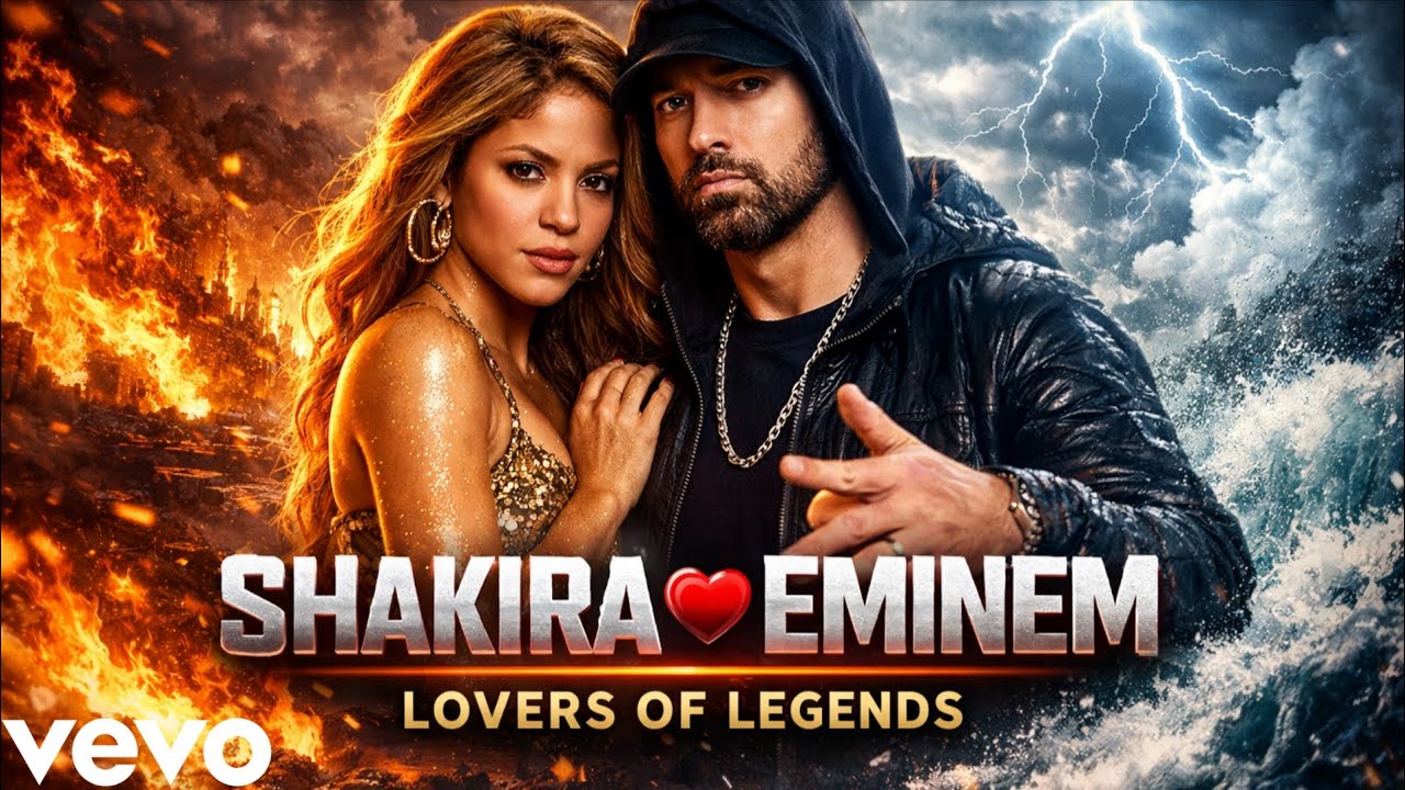 Shakira, Eminem “Lost in Your Rhythm” (officer video music) new music remix love 