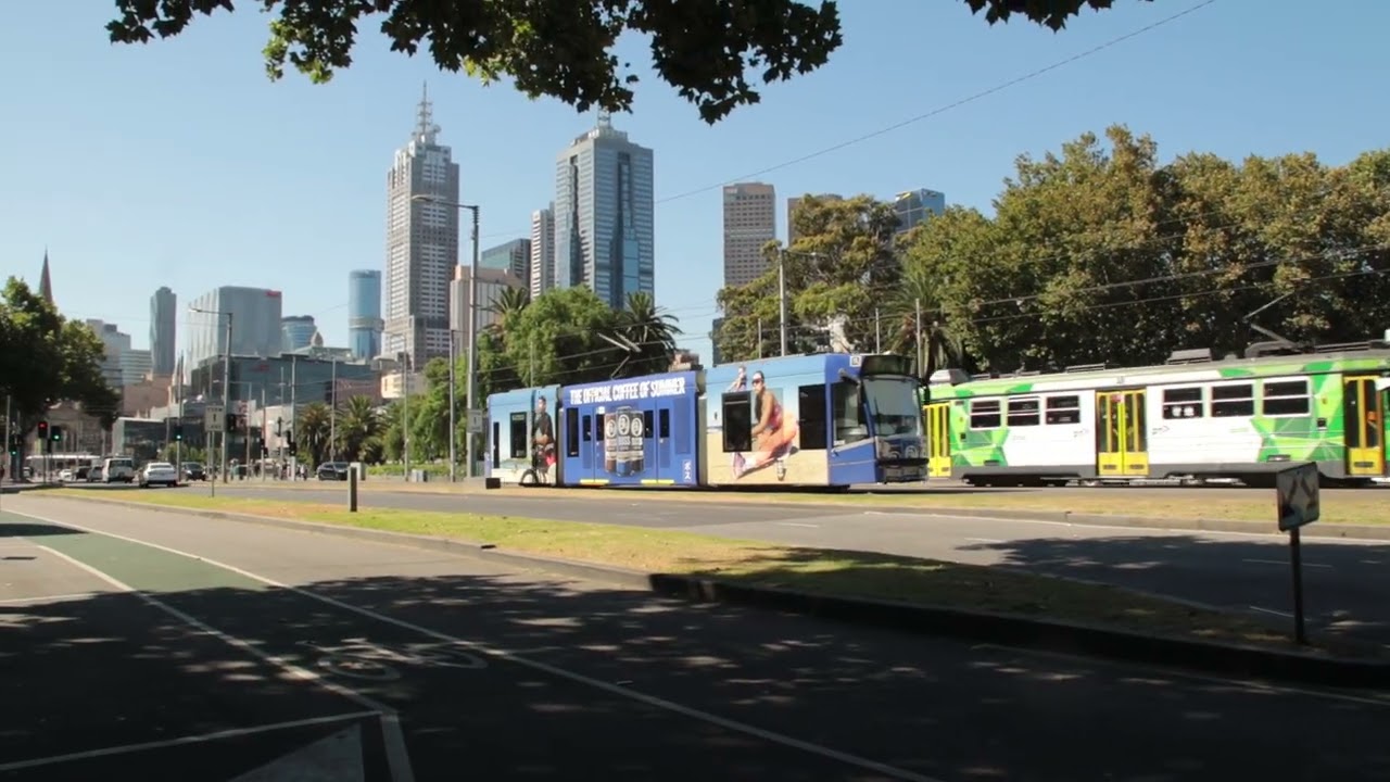 Boss Coffee Tram D1 3538 St Kilda Road