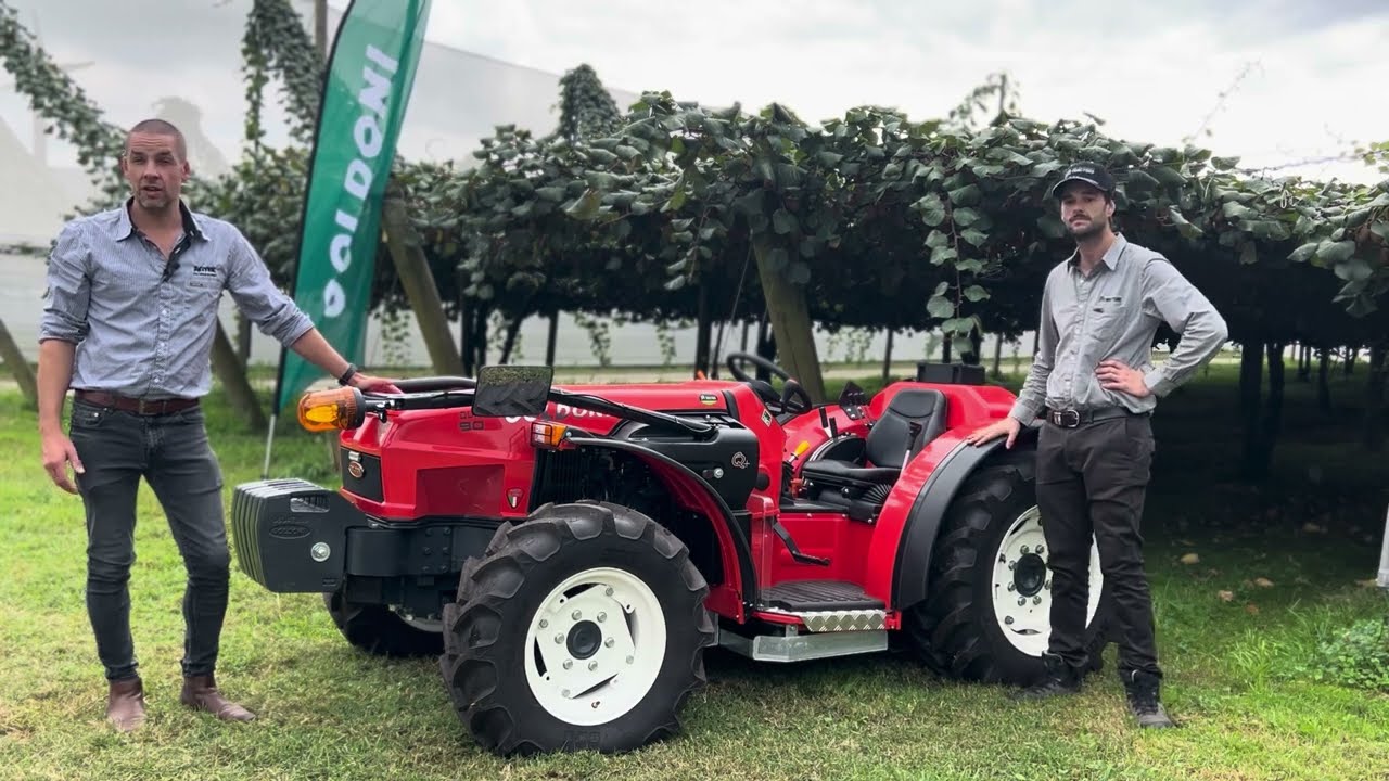 Goldoni Quasar 90 - The purpose-built horticulture tractor, perfect for your Kiwifruit orchard!
